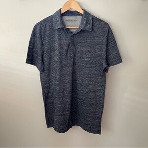 Banana Republic Men's Charcoal Polo Shirt